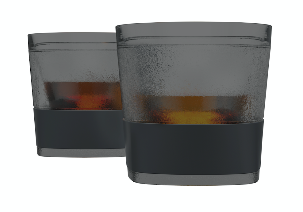 Set vasos de enfriamiento de Whisky - Negro