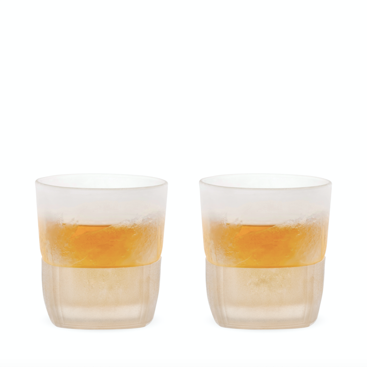 Set vasos enfriamiento para whisky - Vidrio